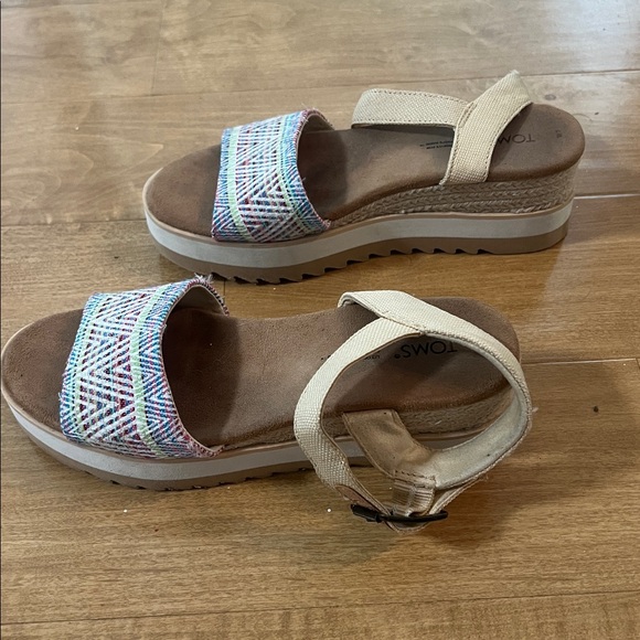 Multicolor platform Sandals - Picture 4 of 4